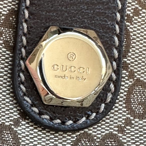 PREOWNED A++ Condition. Practically New Gucci GG Monogram Boston Handbag - Picture 6 of 16
